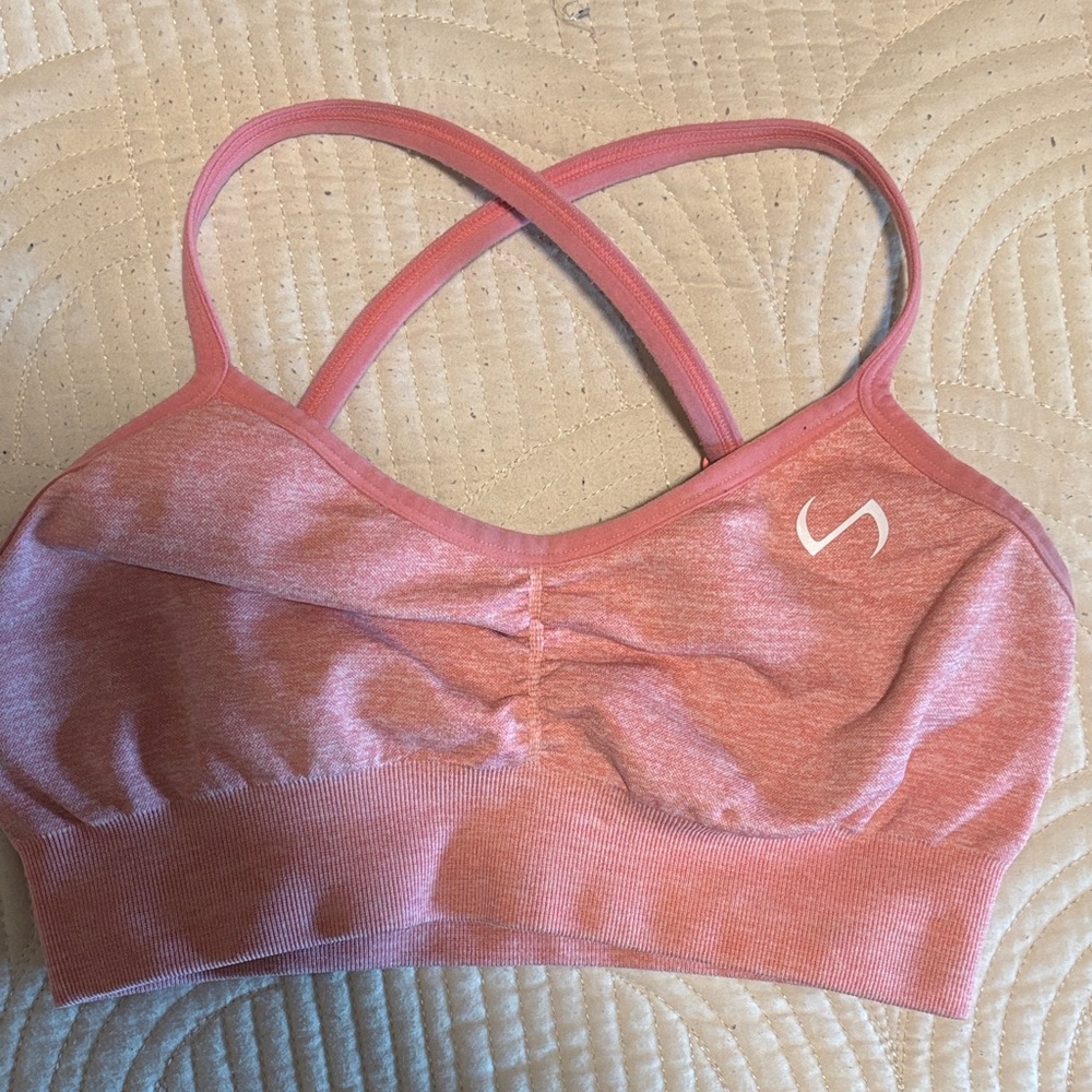 TLF Women's Pink Sports Bra